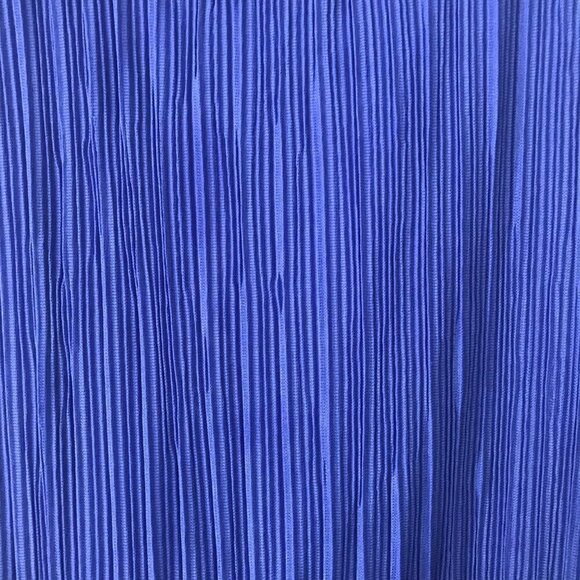 Donna Ricco New York Sleeveless Accordion Pleats High Low Cocktail Dress - Picture 9 of 13